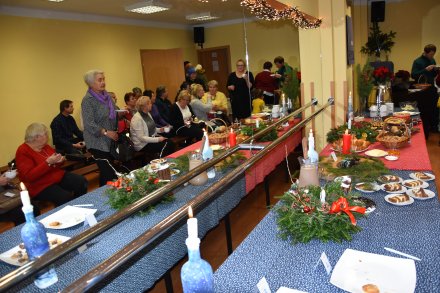 Wernisaż wystawy świątecznej